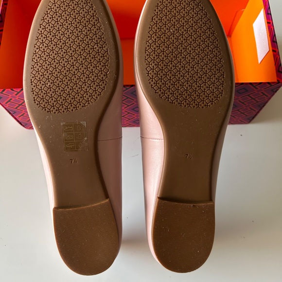Tory Burch cream light pink mules - Picture 2 of 3